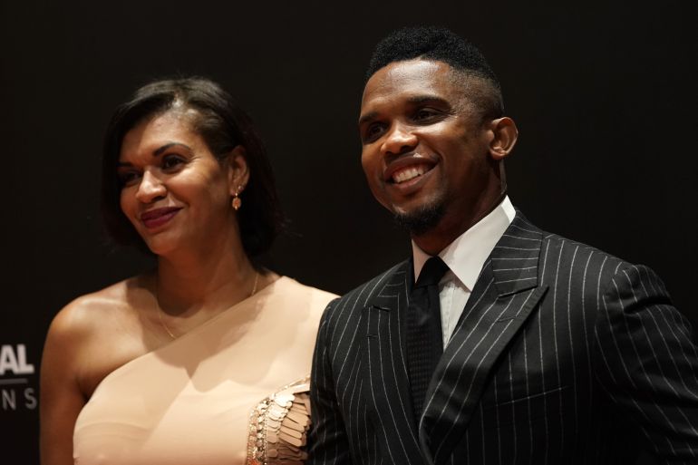 Samuel Eto’o yashyigikiye Infantino mu gihe akomeje kotswa igitutu